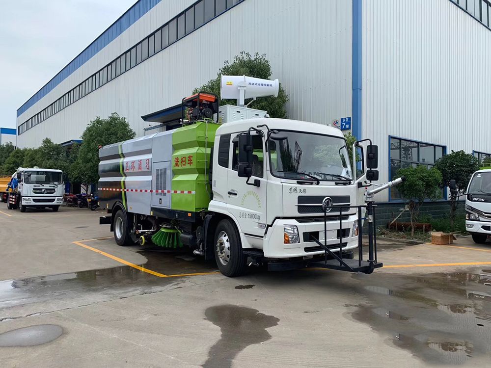 【9方水 7方尘】东风天锦 洗扫车